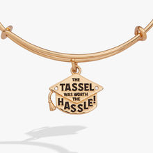 Load image into Gallery viewer, "The Tassel Was Worth The Hassle" Charm Bangle