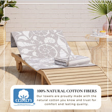 Load image into Gallery viewer, Cotton Velour Beach Towel - Maui Collection