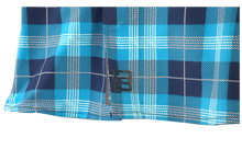 Load image into Gallery viewer, The Titan - Blue Plaid Long Sleeve