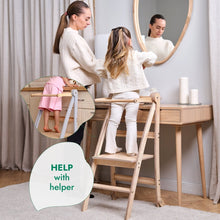 Load image into Gallery viewer, Toddler Tower: Step stool for Kids - Graphite