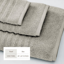 Load image into Gallery viewer, Luxury Combed Cotton Bath Towel Set - Karina Collection