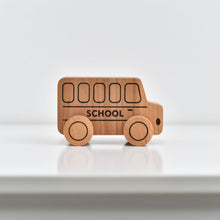 Load image into Gallery viewer, Natural Wooden Toy Car