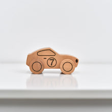 Load image into Gallery viewer, Natural Wooden Toy Car