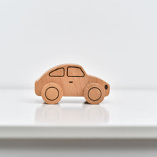 Load image into Gallery viewer, Natural Wooden Toy Car