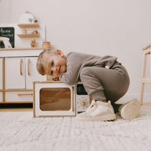 Load image into Gallery viewer, Wooden Microwave Toy