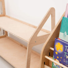 Load image into Gallery viewer, Wood Montessori Shelf
