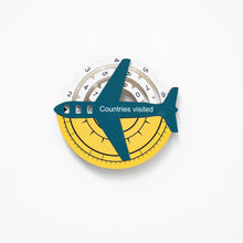 Load image into Gallery viewer, Travel Tracker 3D Wooden World Map