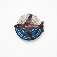 Load image into Gallery viewer, Travel Tracker 3D Wooden World Map