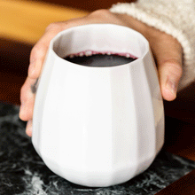 Load image into Gallery viewer, Translucent Porcelain Wine Glass