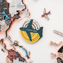 Load image into Gallery viewer, Travel Tracker 3D Colored Wooden World Map - Country