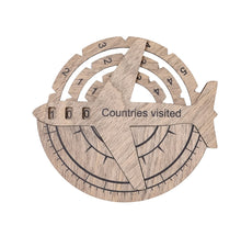 Load image into Gallery viewer, Travel Tracker 3D Wooden World Map