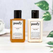 Load image into Gallery viewer, Citrus Coconut Shampoo &amp; Conditioner - Travel Set