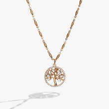 Load image into Gallery viewer, Faith and Family Tree of Life Pendant Necklace
