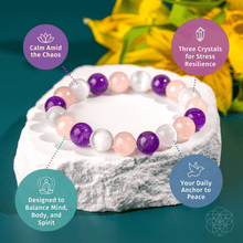 Load image into Gallery viewer, Trinity Bracelet of Stress Resilience
