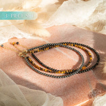 Load image into Gallery viewer, Triple Protection Anklet Set