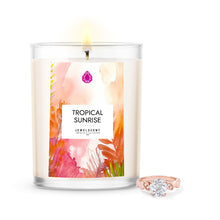Load image into Gallery viewer, Tropical Sunrise 18oz Mystery Jewelry Candle