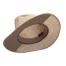 Load image into Gallery viewer, Stetson Baytown – UPF 50+ Straw Fedora Sun Hat (Closeout)