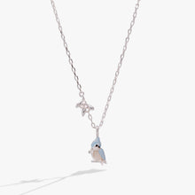 Load image into Gallery viewer, Tufted Titmouse Bird Pendant Necklace