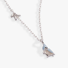 Load image into Gallery viewer, Tufted Titmouse Bird Pendant Necklace