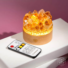 Load image into Gallery viewer, Turn My Life to Gold - Midas Citrine Lamp