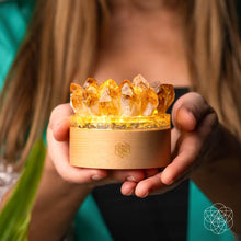 Load image into Gallery viewer, Turn My Life to Gold - Midas Citrine Lamp