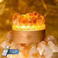 Load image into Gallery viewer, Turn My Life to Gold - Midas Citrine Lamp