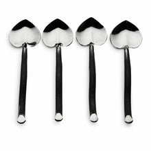 Load image into Gallery viewer, Twig Heart Coffee/Dessert Table Spoon 4 Pc. Set