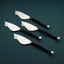 Load image into Gallery viewer, Twig Ratoncito Cheese Spreader/Knife 4 Pc. Set