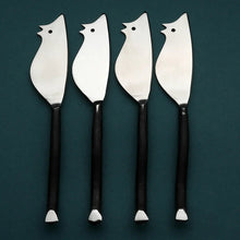 Load image into Gallery viewer, Twig Ratoncito Cheese Spreader/Knife 4 Pc. Set