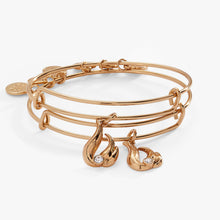 Load image into Gallery viewer, Twin Flame BFF Bangle Set of 2