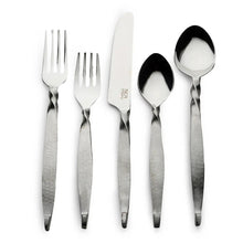 Load image into Gallery viewer, Twisted Urban Flatware, 5-Pc. Place Setting