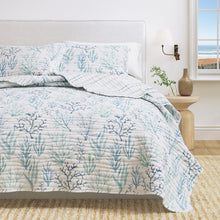 Load image into Gallery viewer, Blue Coral Quilt - Amelia Island