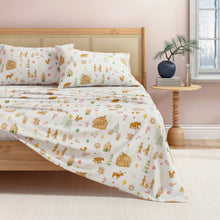 Load image into Gallery viewer, Turkish Cotton Flannel Sheet Set - Kids' Christmas Collection
