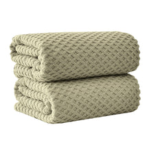 Load image into Gallery viewer, Cotton Diamond Waffle Weave Bath Towel Set - Grayson Collection