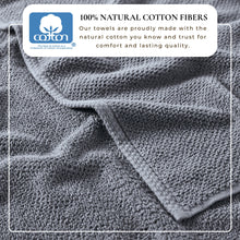 Load image into Gallery viewer, Cotton Textured Bath Towel Set - Acacia Collection
