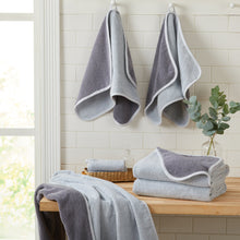 Load image into Gallery viewer, 4 Pack Two-Toned Hand Towel - Vanessa Collection
