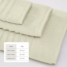 Load image into Gallery viewer, Luxury Combed Cotton Bath Towel Set - Karina Collection