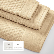 Load image into Gallery viewer, Cotton Diamond Waffle Weave Bath Towel Set - Grayson Collection