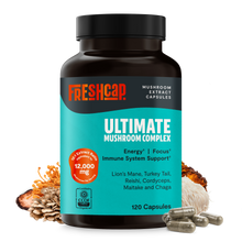 Load image into Gallery viewer, Organic Mushroom Complex Supplement Capsules