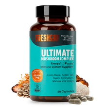 Load image into Gallery viewer, Organic Mushroom Complex Supplement Capsules