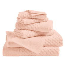 Load image into Gallery viewer, Cotton Diamond Waffle Weave Bath Towel Set - Grayson Collection