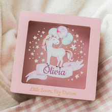 Load image into Gallery viewer, Personalized Acrylic Box - Unicorn