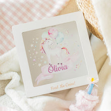 Load image into Gallery viewer, Personalized Acrylic Box - Unicorn