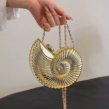 Load image into Gallery viewer, Unique Chic Conch Shell Inspired Clutch Bag (MAC311)