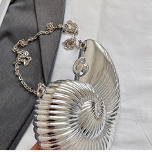 Load image into Gallery viewer, Unique Chic Conch Shell Inspired Clutch Bag (MAC311)