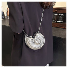Load image into Gallery viewer, Unique Chic Conch Shell Inspired Clutch Bag (MAC311)