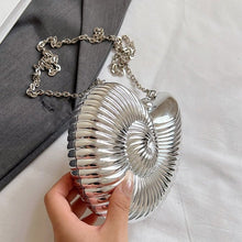 Load image into Gallery viewer, Unique Chic Conch Shell Inspired Clutch Bag (MAC311)