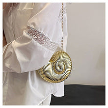 Load image into Gallery viewer, Unique Chic Conch Shell Inspired Clutch Bag (MAC311)