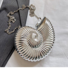 Load image into Gallery viewer, Unique Chic Conch Shell Inspired Clutch Bag (MAC311)