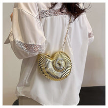 Load image into Gallery viewer, Unique Chic Conch Shell Inspired Clutch Bag (MAC311)